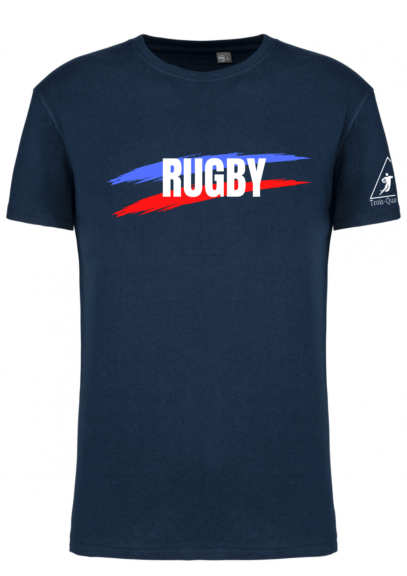 T-Shirt Tricolore Navy