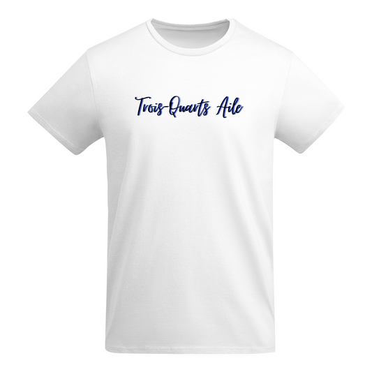 T-shirt Blanc Trois-Quarts Aile