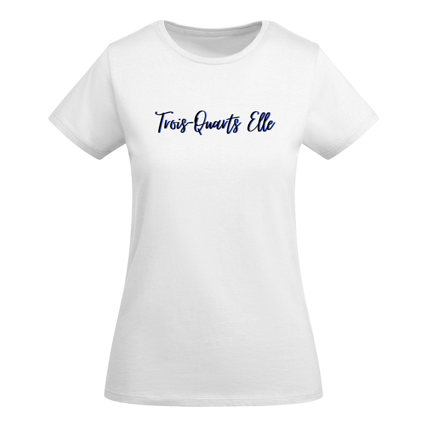 T-shirt Trois-Quarts Aile Blanc