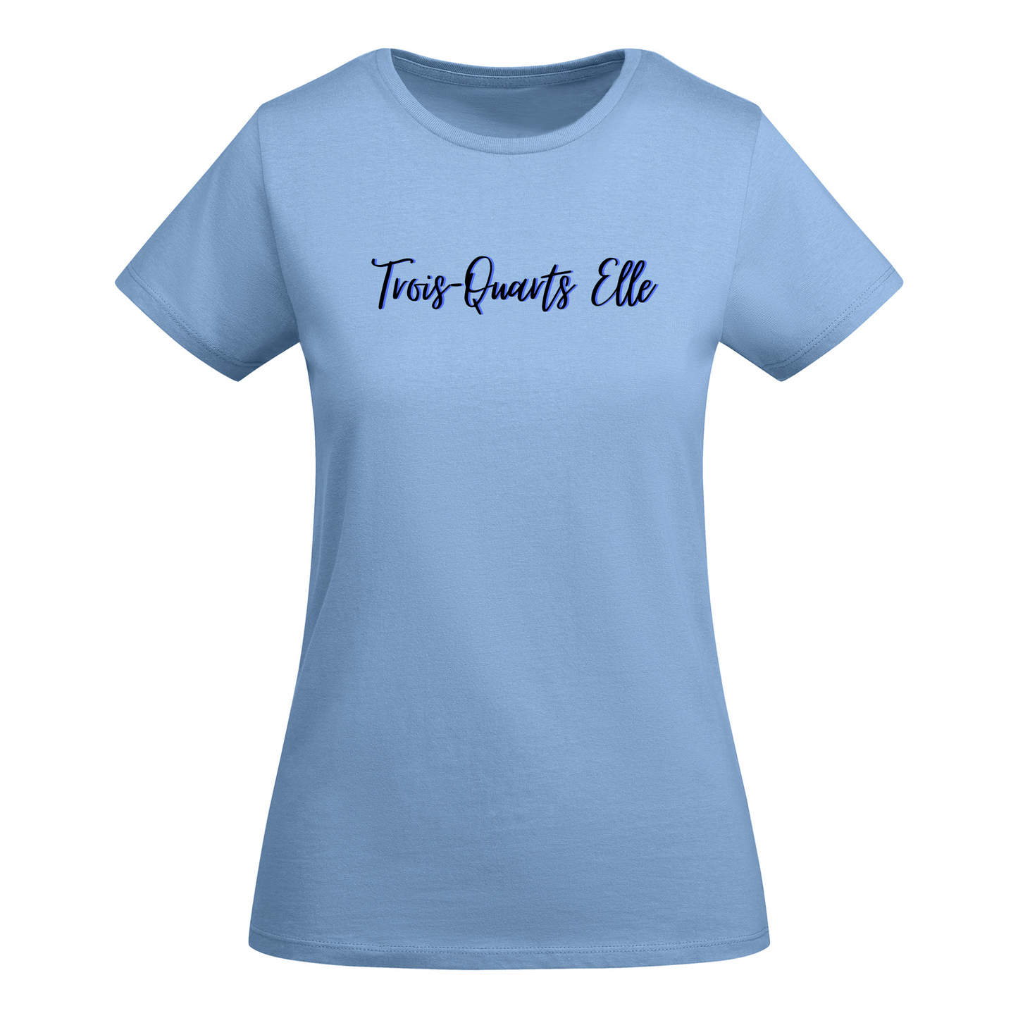T-shirt Trois-Quarts Aile Ciel