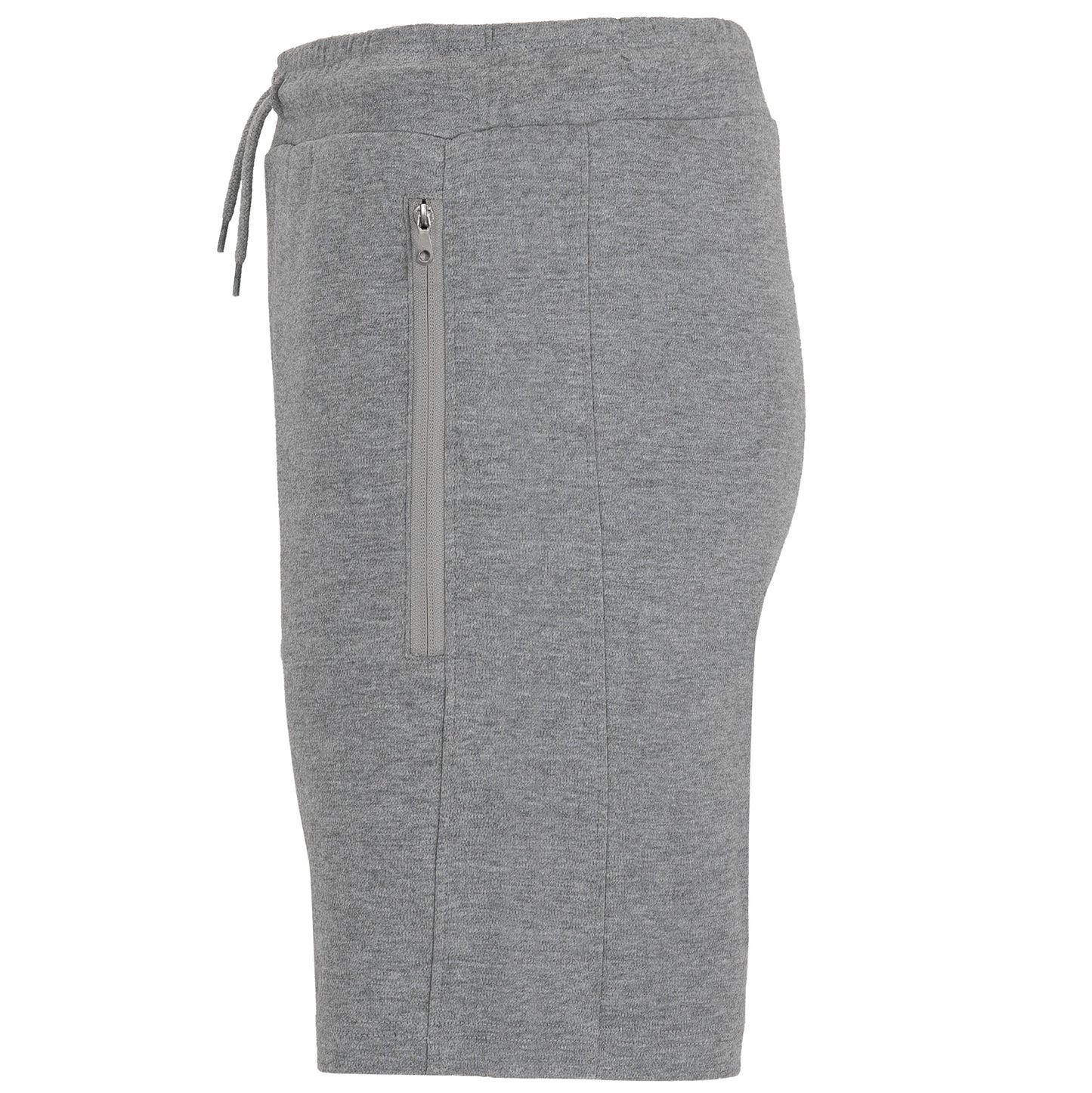 Short Poche Zippé Gris