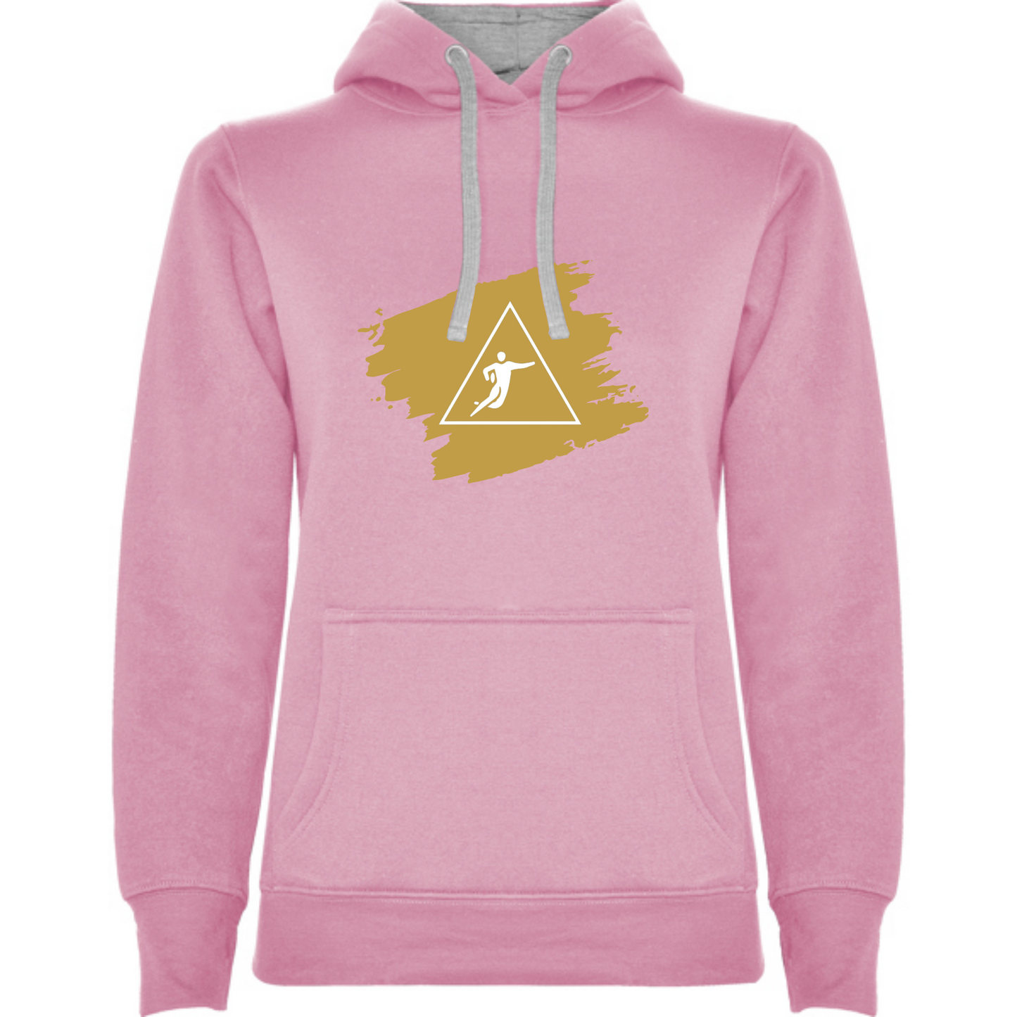 Sweat Rose à capuche