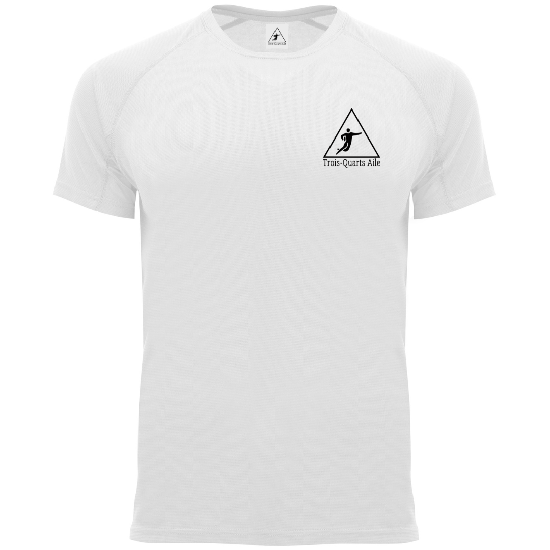 T-shirt d'entrainement Blanc TQA